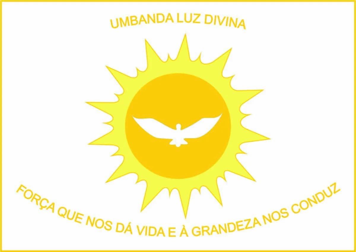 Bandeira e símbolos da Umbanda